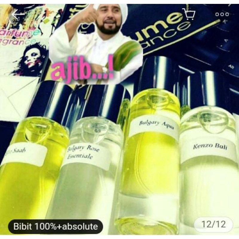 Parfum refill bibit pilihan