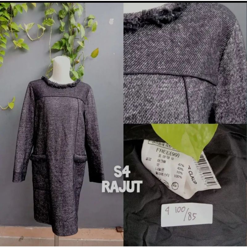 dress rajut import