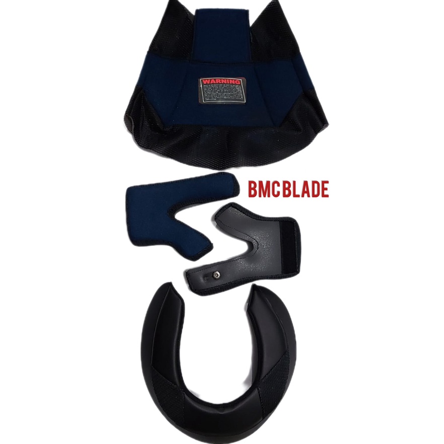 BUSA HELM BMC BLADE LENGKAP