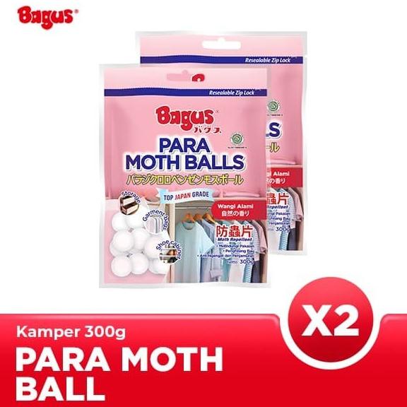 Twin Pack Bagus Para Moth Balls 300 gr