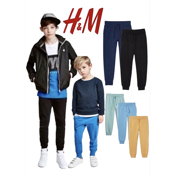 CELANA JOGGER ANAK HM BASIC 4-10 TAHUN