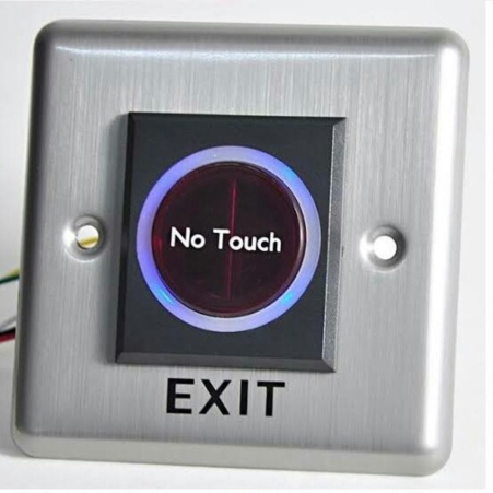 Terbaru no touch exit sensor infrared tanpa sentuh push button Diskon