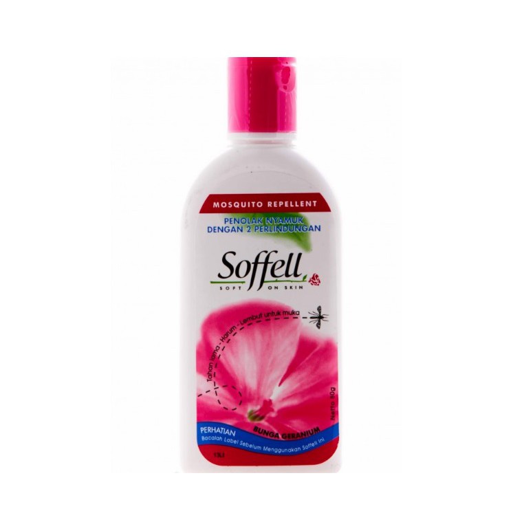 Soffell Bunga Geranium 60ml botol