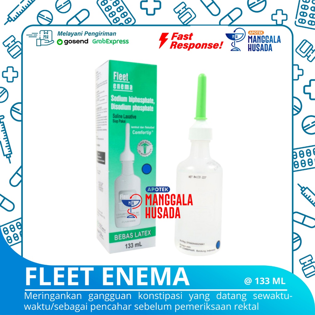FLEET ENEMA PER BOTOL @ 133 ML