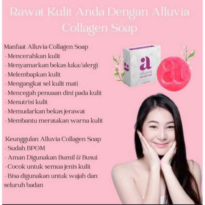 Alluvia collagen soap