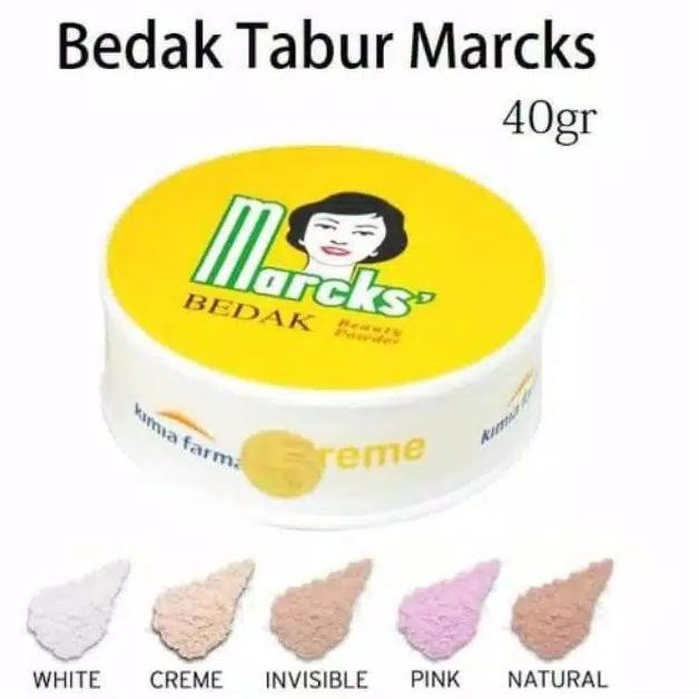 Bedak Tabur Marcks Klasik 40 Gram