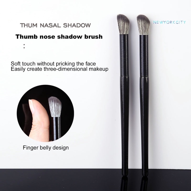 Brush Blending untuk kontur hidung dan eyeshadow
