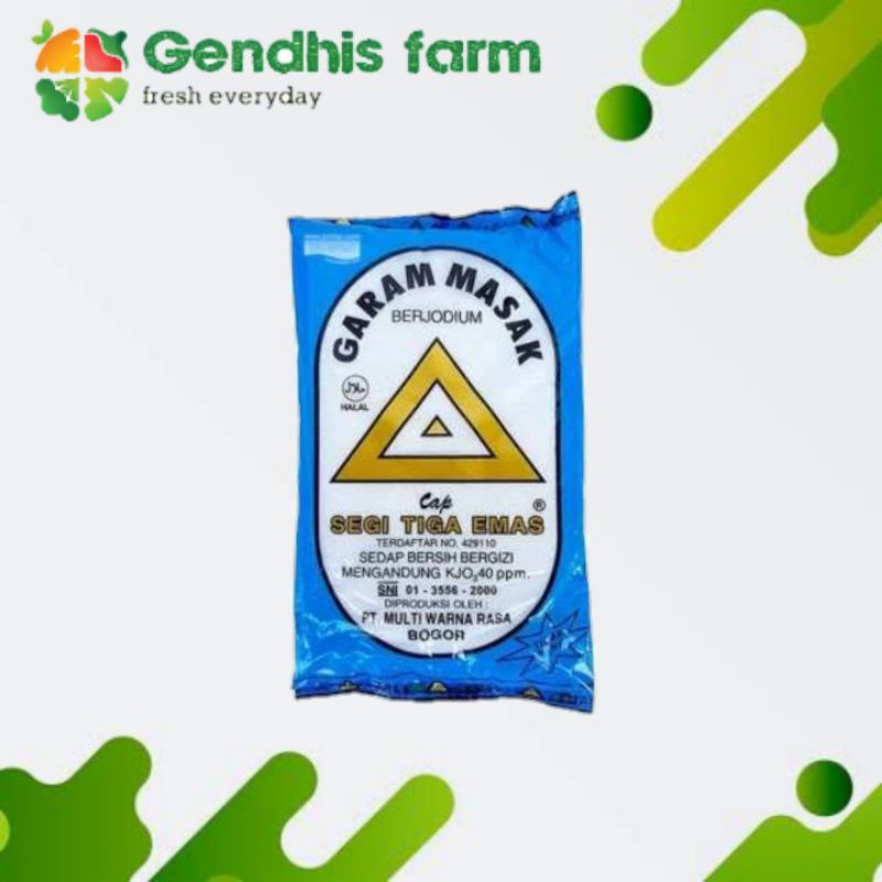Garam dapur Segitiga Emas [250 gr]