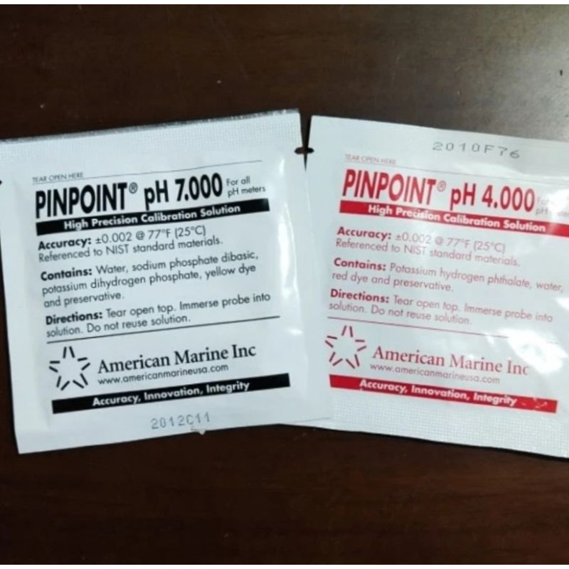 Pinpoint calibration liquid PH 4.0 & PH 7.0