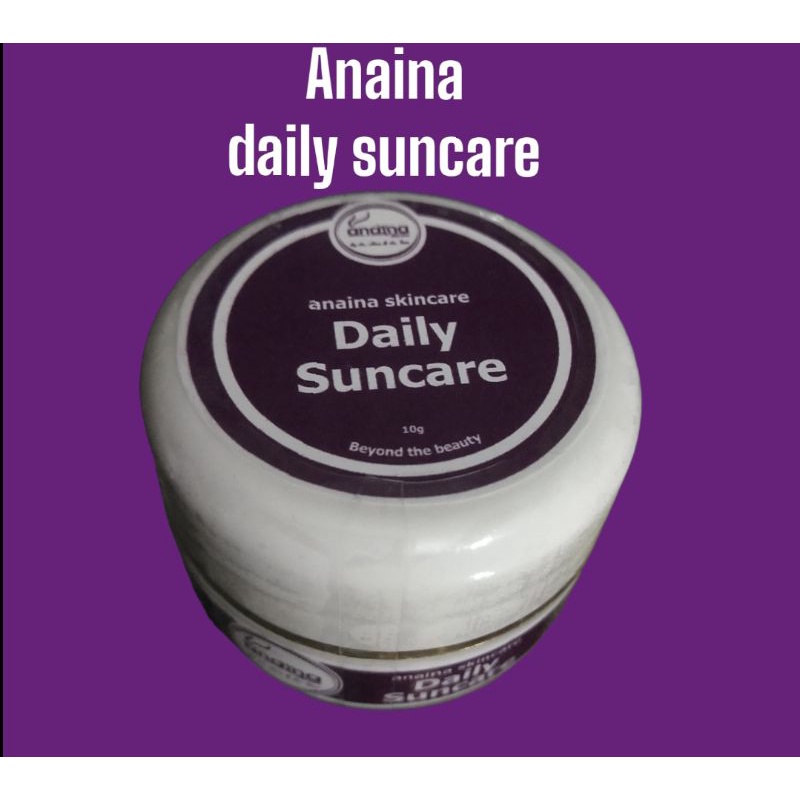 Daily suncare anaina
