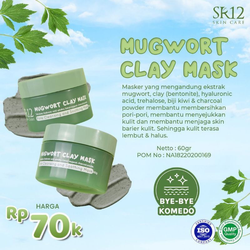 Mugwort Clay Mask SR12