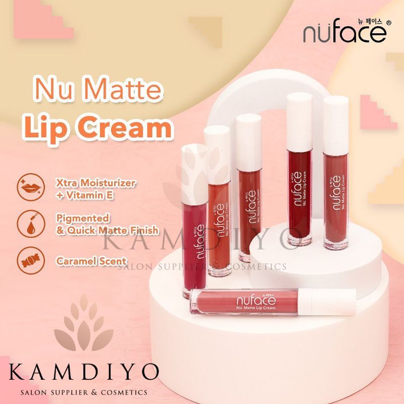 Nuface Nu Matte Lip Cream - 4gr