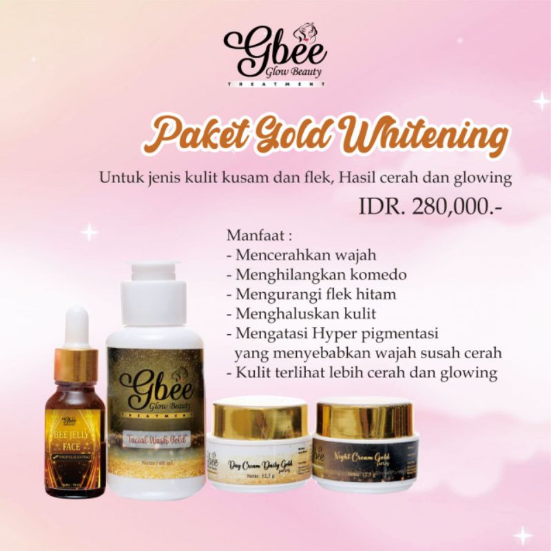 paket gold whitening