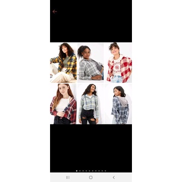 AE Crop Hooded Top