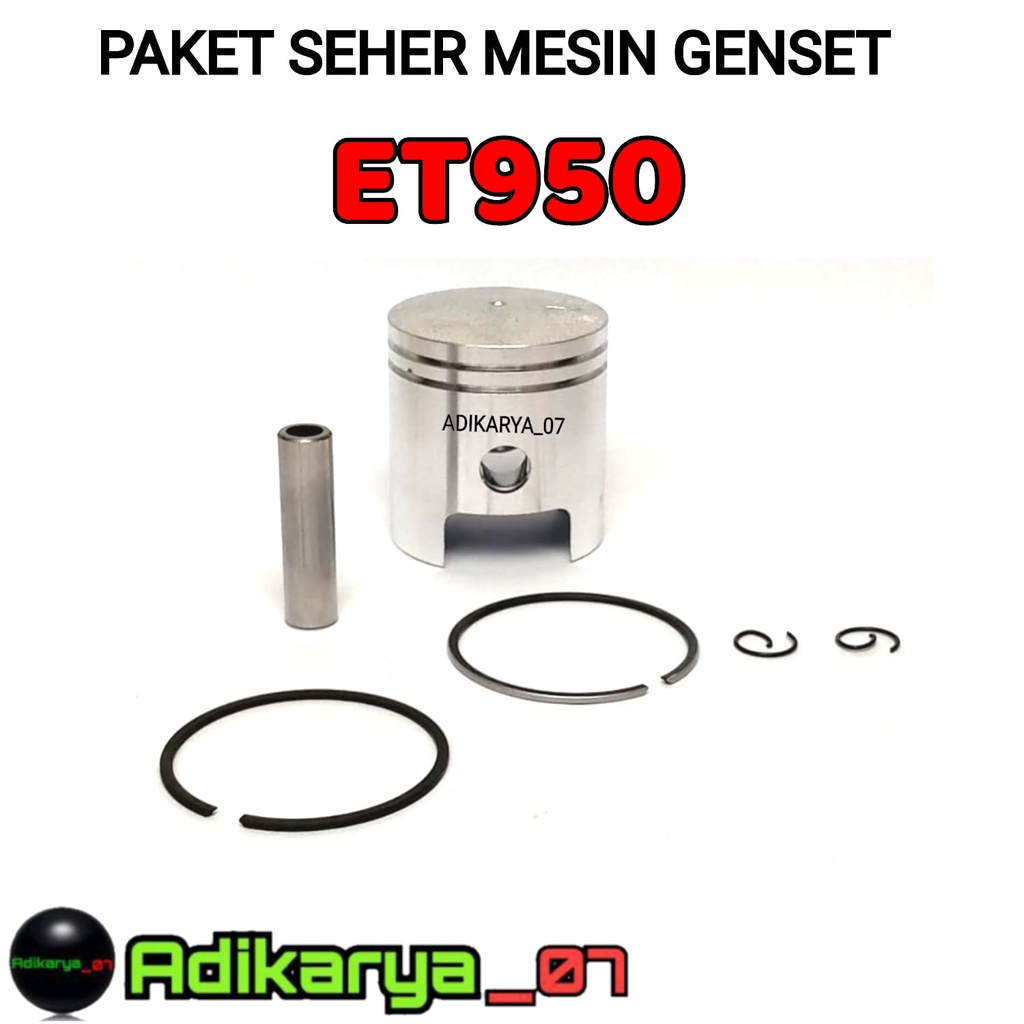 Piston seher mesin genset ET950 STD