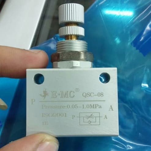 Speed Control Pneumatic Qsc-08 Emc