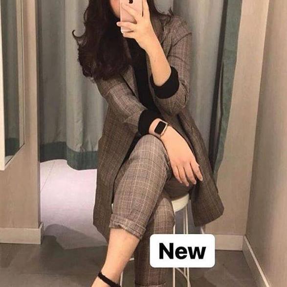 TARTAN SET BROWN [KTS.10De22ᵁ]