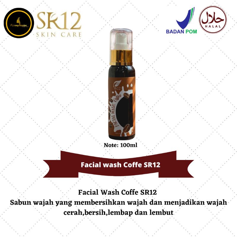 Facial wash Coffe Sr12