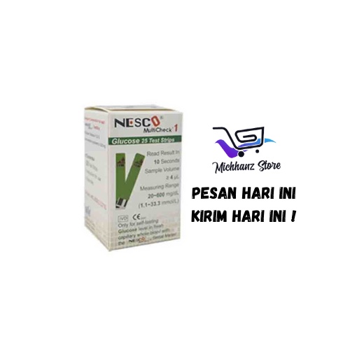 Strip Nesco Glucose / Gula Darah