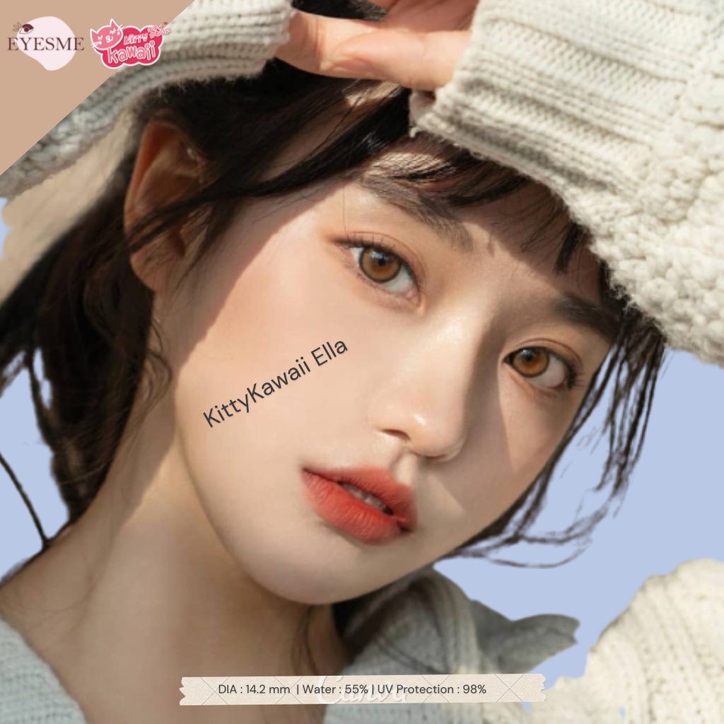 COD[✅]EYESME Softlens KittyKawaii - Mini Ella