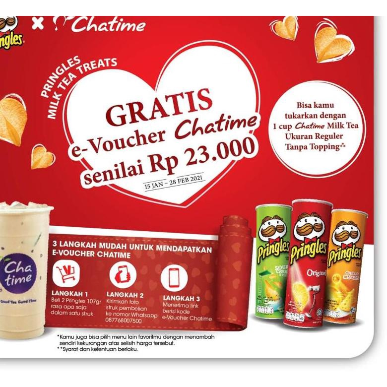 ⇖ Pringles Original Chips 3 x 107 gr ㆆ