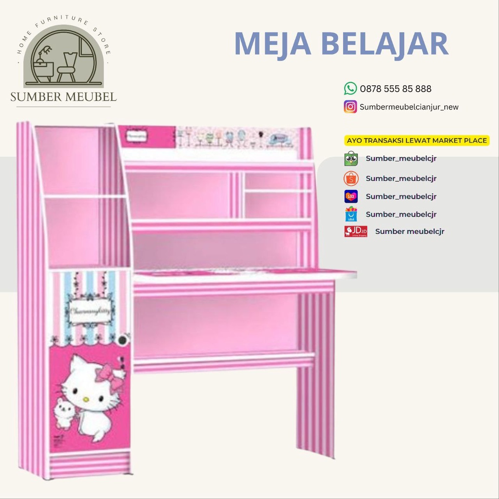MEJA BELAJAR KARAKTER TP