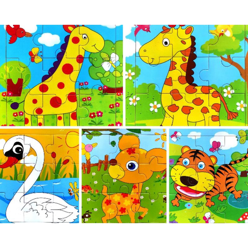 Puzzle Mini Edukasi (Satuan)