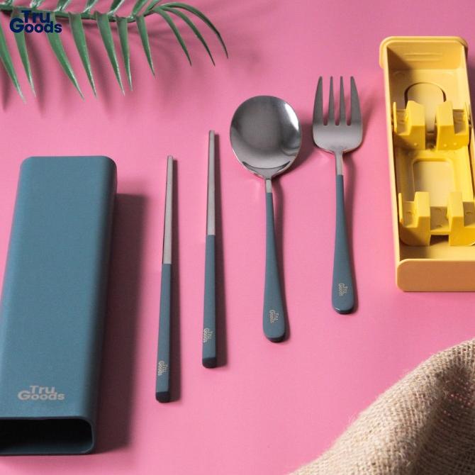 Cutlery Set Pocket + Pocket Straw - 2 pcs