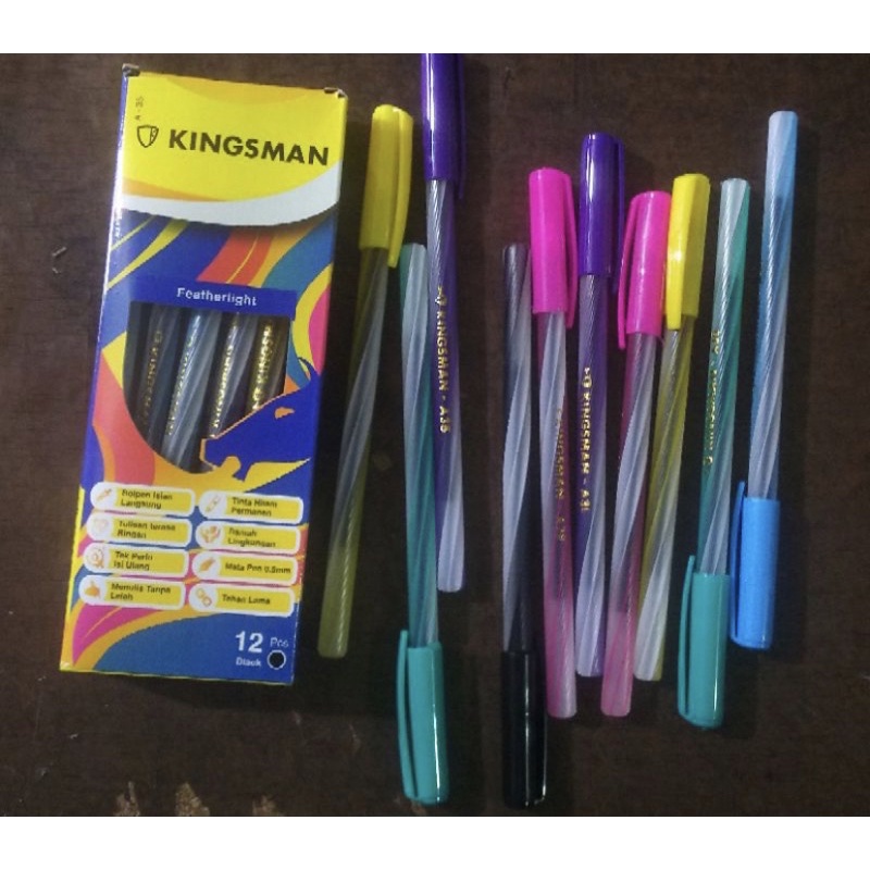 Bolpoint ulir Rainbow
