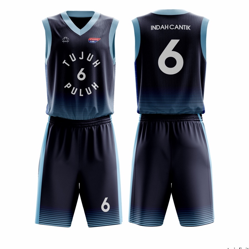 Jersey Basket Gratis Custom (Setelan) 06