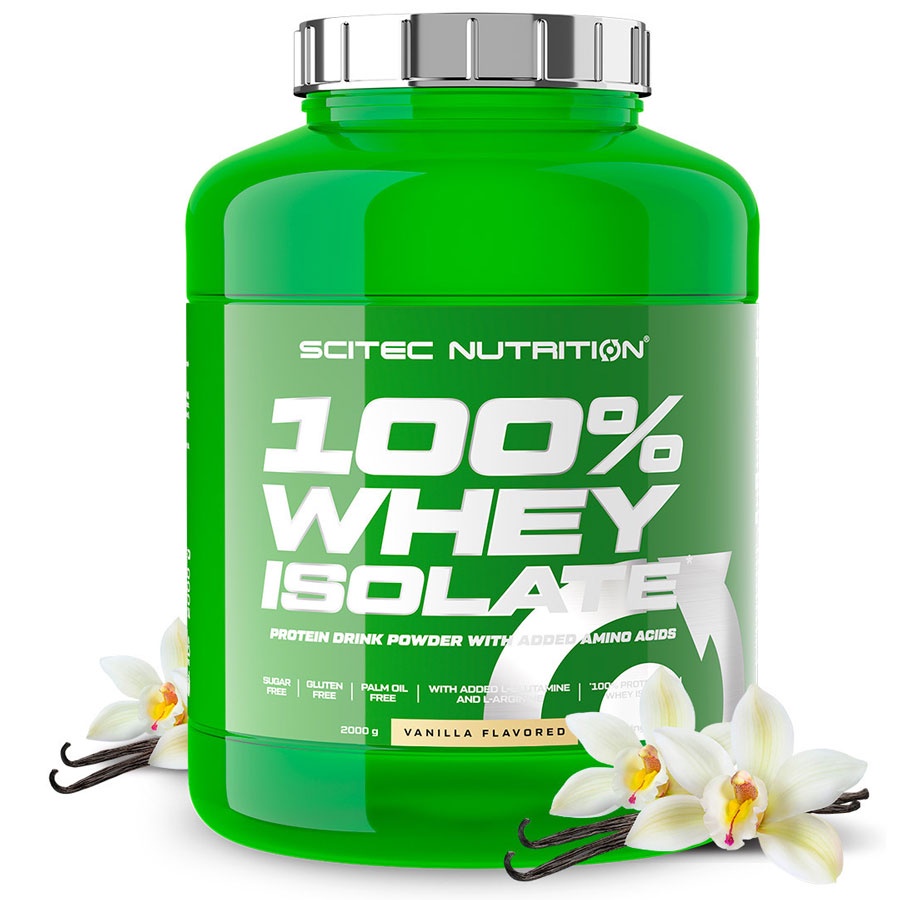 Scitec Nutrition 100% Whey Isolate 4.4Lbs Vanilla
