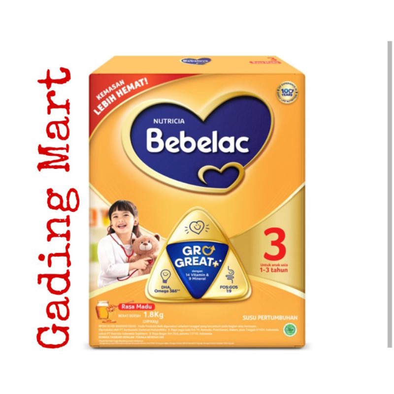Bebelac 3 Madu 1800gr