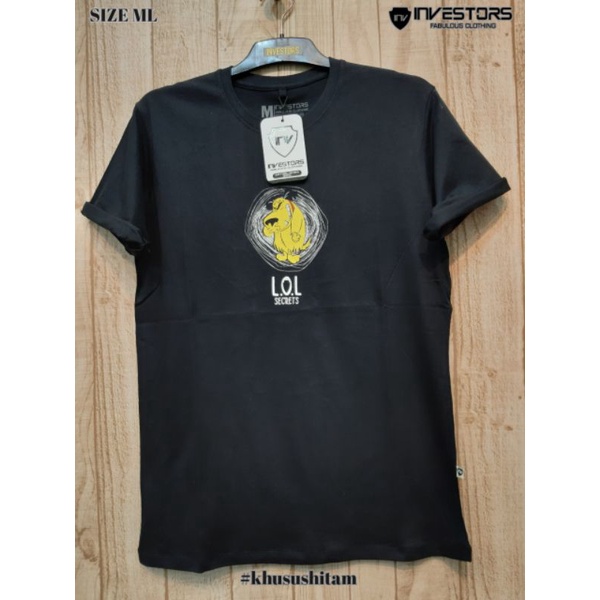 kaos pendek investor