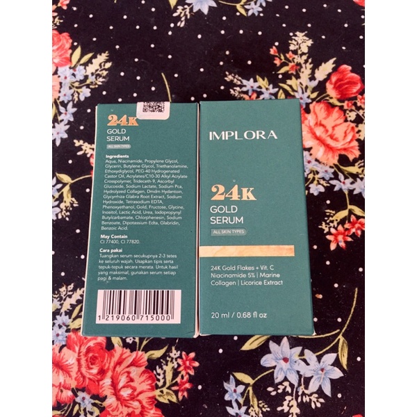 Implora 24k Gold (20ml) Free gift