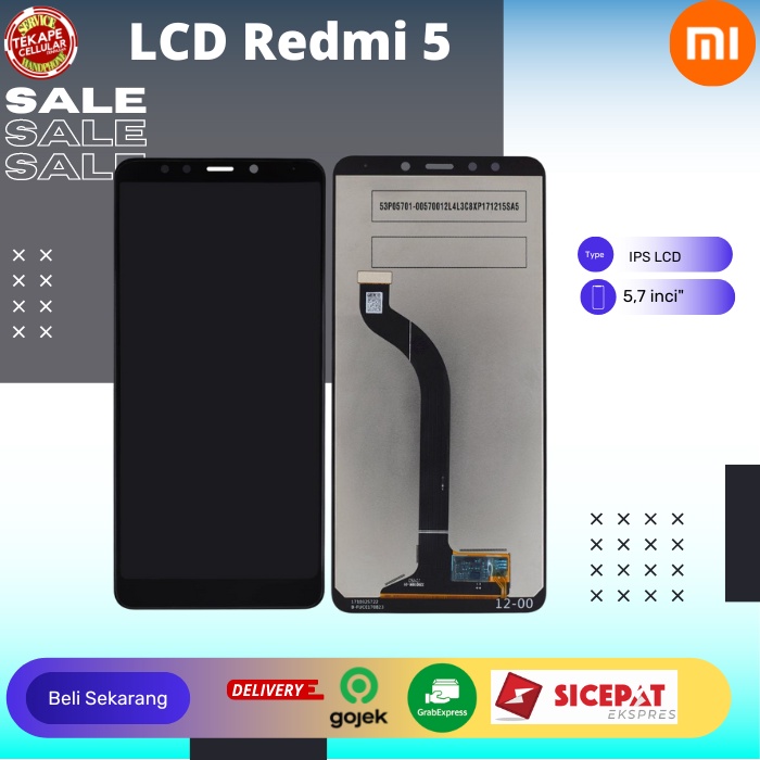Lcd Xiaomi Redmi 5 bergaransi