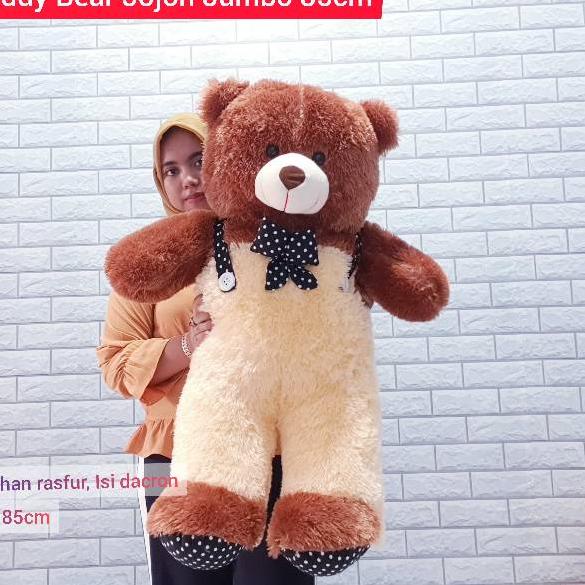 boneka teddy bear jojon jumbo 85cm  ‑ TUV.10De22ᴴ