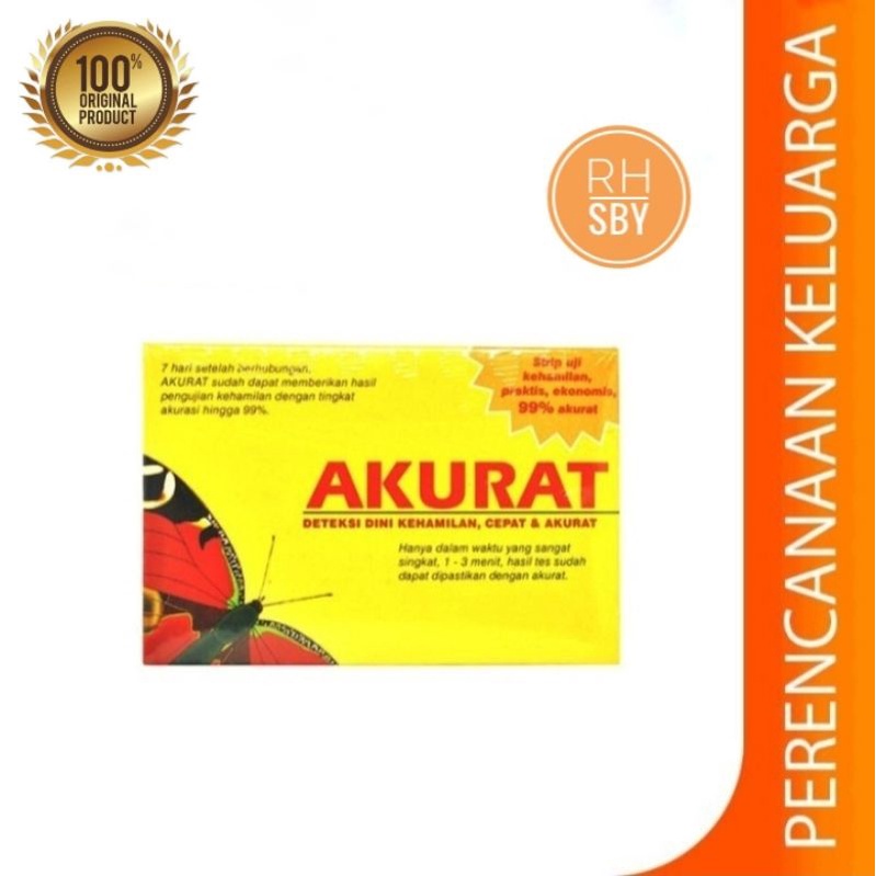 akurat test kehamilan / testpack / kehamilan / test pack