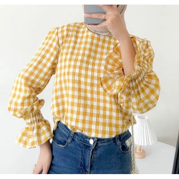 Jisoo Blouse - Biuti thelabel