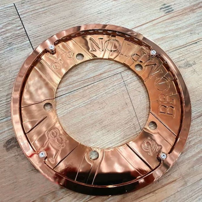 Bespoke Flag Chain Ring Copper 54 T BCD 130