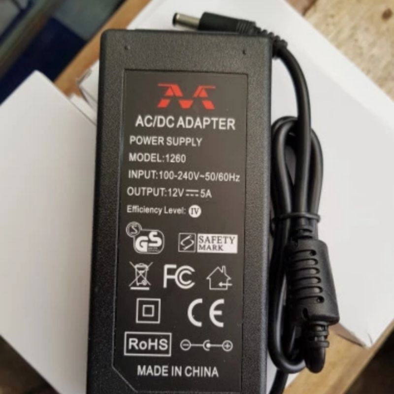 Adaptor 12A 5A View Magic AC-DC Bagus