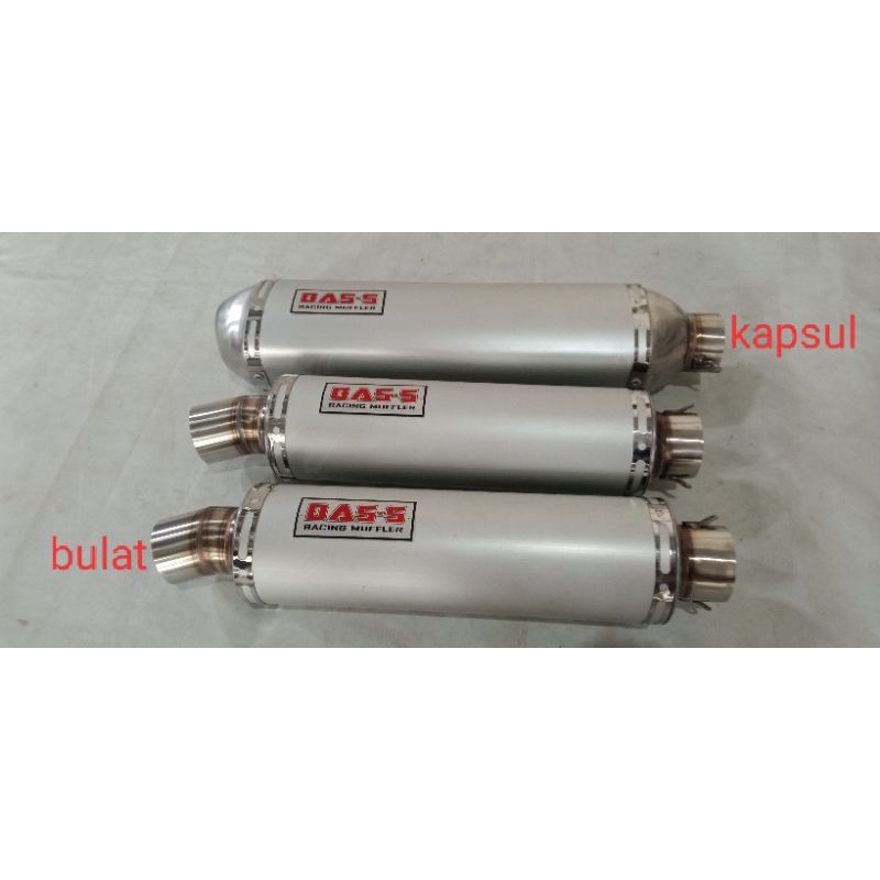 slenser oval..bulat,,kapsul das-s muffler