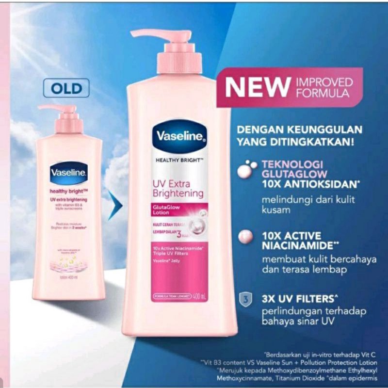 BODY LOTION VASELINE 400mL