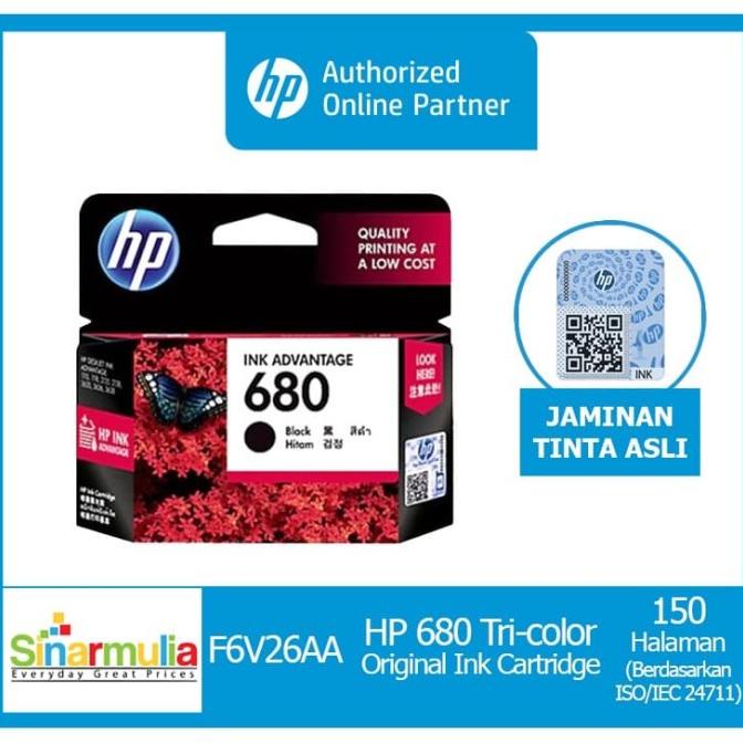 Tinta Hp 680 Black Original