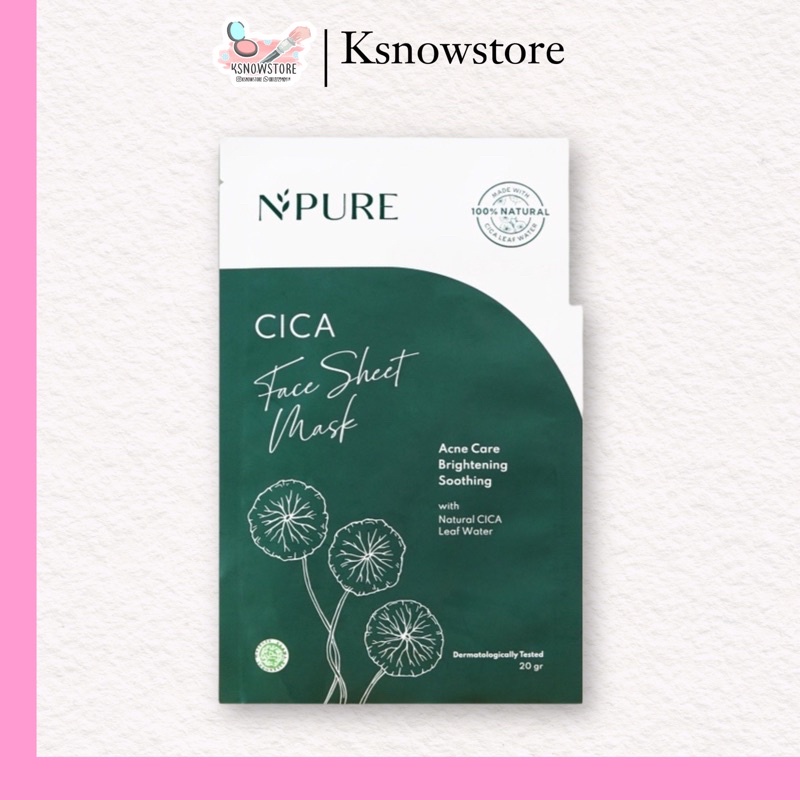 Npure Centella asiatica Sheetmask
