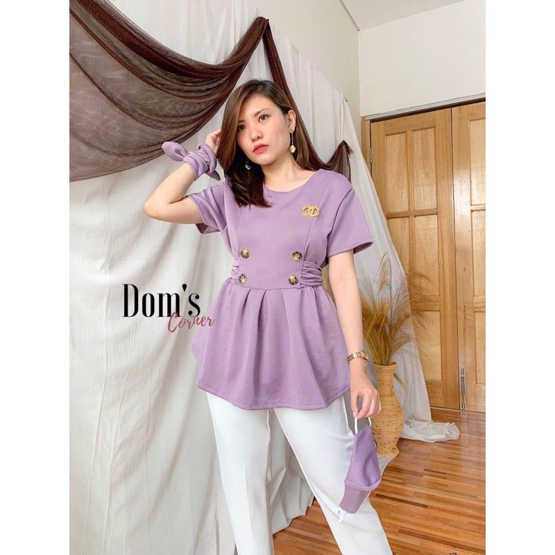 Preloved Voreon Blouse Lilac