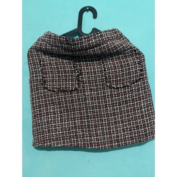 PRELOVED !! ROK SPAN LUCU ukuran S