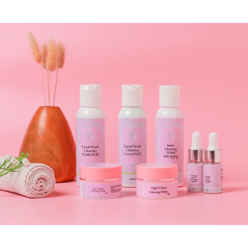 Paket Glowing White +Serum (complete)