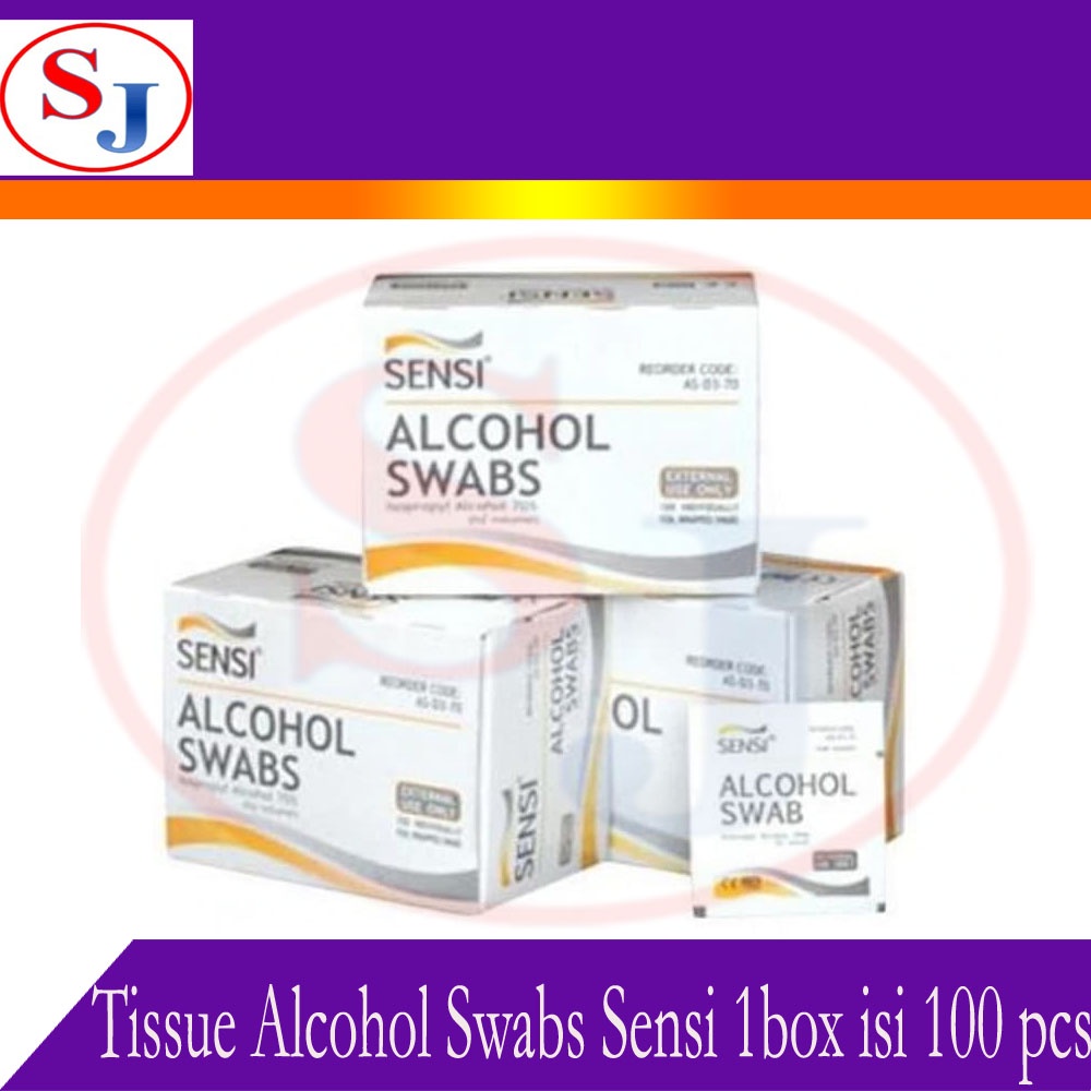 Alkohol Swabs Sensi
