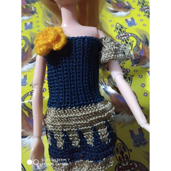 ju rajut boneka barbie
