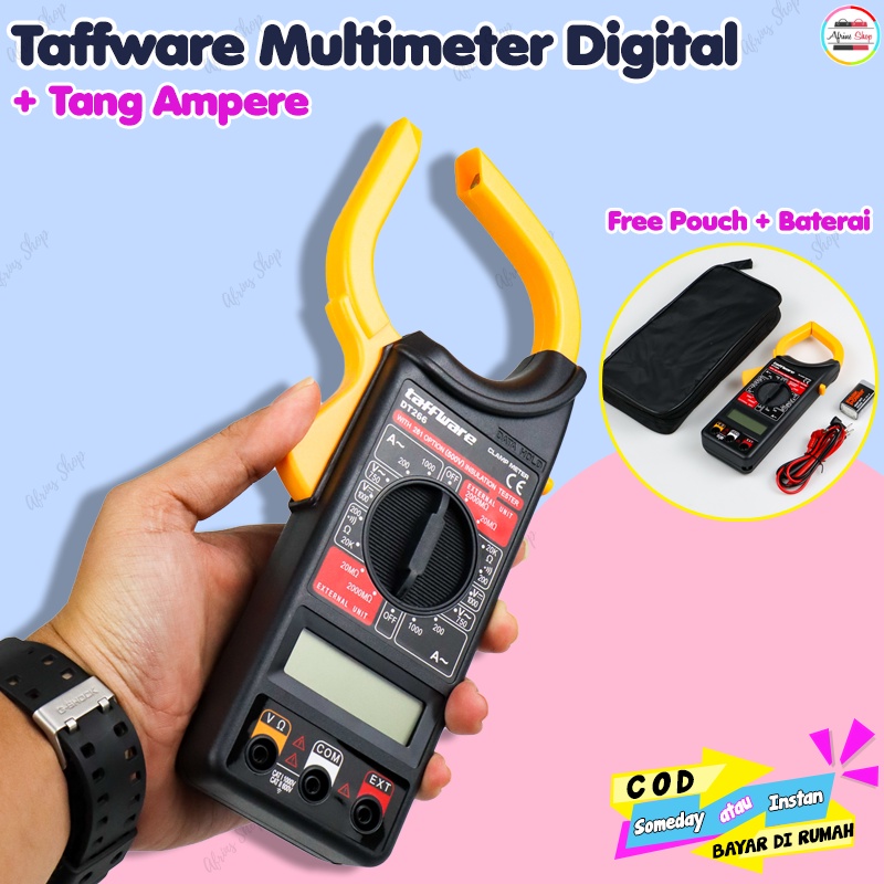 Taffware Tang Avometer Digital Clamp Multimeter